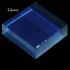 Mirage Tile Glass Mosaic Plain Color 2 X 2 Cobalt Blue Glossy Tile & Stone