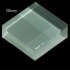 Mirage Tile Glass Mosaic Plain Color 2 X 2 Graphite Grey Glossy Tile & Stone
