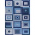 Mat The Basics Berlin 3 X 8 Blue Area Rugs