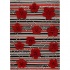 Mat The Basics Kingston 6 X 8 Red Area Rugs