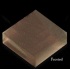 Mirage Tile Glass Mosaic Plain Color 2 X 2 Chocolate Frosted Tile & Stone