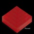 Mirage Tile Glass Mosaic Plain Color 2 X 2 Ruby Red Frosted Tile & Stone