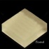 Mirage Tile Glass Mosaic Plain Color 1 X 1 Cappuccino Frosted Tile & Stone