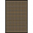 Orian Rugs Fiero 2 X 7 Houndstooth Black Area Rugs