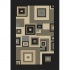 Orian Rugs Fezzan 8 X 11 Crosstown Black Area Rugs