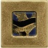 Miila Studios Bronze Barcelona 2 X 2 Barcelona With Gypsy Gold Tile & Stone