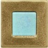 Miila Studios Bronze Barcelona 2 X 2 Barcelona With Light Teal Tile & Stone