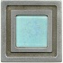 Miila Studios Aluminum Milan 4 X 4 Milan With Light Teal Tile & Stone
