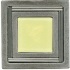 Miila Studios Aluminum Monte Carlo 4 X 4 Monte Carlo Light Lemon Tile & Stone