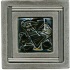 Miila Studios Aluminum Monte Carlo 4 X 4 Monte Carlo Midnight Sky Tile & Stone