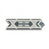 Dune Emphasis Ceramic Borders Professional 2 1/2 X8 Lisboa Gris Tile & Stone