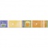 Dune Emphasis Ceramic Borders Professional 2x12 Carola Tile & Stone