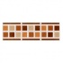 Dune Emphasis Ceramic Borders Professional 3 1/4 X10 Atenas Cotto Tile & Stone