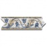 Dune Emphasis Ceramic Borders Professional 3 1/4 X10 Elisa Gris Tile & Stone