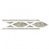 Dune Emphasis Ceramic Borders Wall 2x8 Cuarzo Verde Tile & Stone