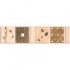 Dune Emphasis Ceramic Borders Wall 2x8 Land Tile & Stone