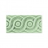 Adex Usa Hampton Listello Classic 3 X 6 Green Tile & Stone