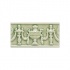 Adex Usa Hampton Listello Empire 3 X 6 Green Tile & Stone