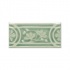 Adex Usa Hampton Listello Flower 3 X 6 Green Tile & Stone