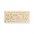 Adex Usa Hampton Listello Flower 3 X 6 Sand Tile & Stone