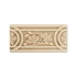 Adex Usa Hampton Listello Flower 3 X 6 Taupe Tile & Stone