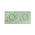 Adex Usa Hampton Listello Sea 3 X 6 Green Tile & Stone