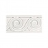 Adex Usa Hampton Listello Sea 3 X 6 White Tile & Stone