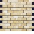Edilcuoghi Ceramiche Easy Marble Mosaic 1 X 2 Beige Tile & Stone