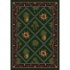 Milliken Bristol Bay 8 Round Olive Area Rugs